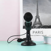 YW-30 Masaüstü El Mikrofonu Kondenserli Tripod Ayaklı